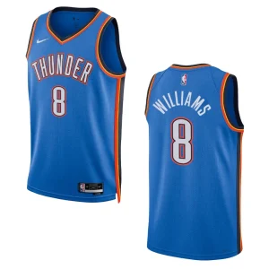 Jalen Williams Blue Icon Edition 2022-23 Oklahoma City Thunder Swingman Jersey - Alzaintravels