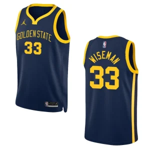 James Wiseman Navy Statement Edition 2022-23 Golden State Warriors Swingman Jersey - Alzaintravels