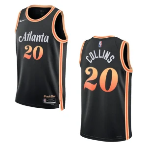 John Collins Black City Edition 2022-23 Atlanta Hawks Swingman Jersey - Alzaintravels