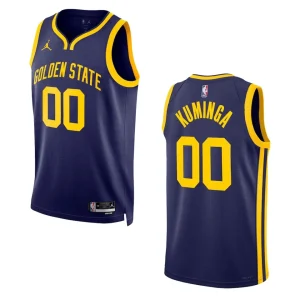 Jonathan Kuminga Navy Statement Edition 2022-23 Golden State Warriors Swingman Jersey - Alzaintravels