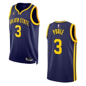 Jordan Poole Navy Statement Edition 2022-23 Golden State Warriors Swingman Jersey - Alzaintravels