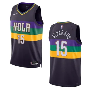 Jose Alvarado Purple City Edition 2022-23 New Orleans Pelicans Swingman Jersey - Alzaintravels