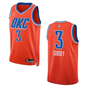 Josh Giddey Orange Statement Edition 2022-23 Oklahoma City Thunder Swingman Jersey - Alzaintravels