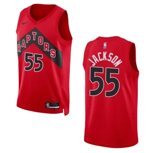 Josh Jackson Red Icon Edition 2022-23 Toronto Raptors Swingman Jersey - Alzaintravels