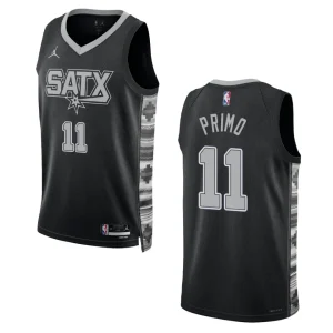 Joshua Primo Black Statement Edition 2022-23 San Antonio Spurs Swingman Jersey - Alzaintravels