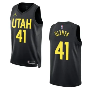 Kelly Olynyk Black Statement Edition 2022-23 Utah Jazz Swingman Jersey - Alzaintravels