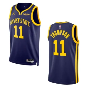 Klay Thompson Navy Statement Edition 2022-23 Golden State Warriors Swingman Jersey - Alzaintravels