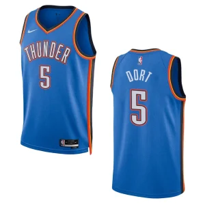 Luguentz Dort Blue Icon Edition 2022-23 Oklahoma City Thunder Swingman Jersey - Alzaintravels