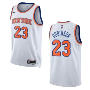 Mitchell Robinson White Association Edition 2022-23 New York Knicks Swingman Jersey - Alzaintravels