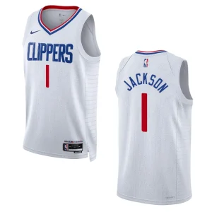 Reggie Jackson White Association Edition 2022-23 Los Angeles Clippers Swingman Jersey - Alzaintravels