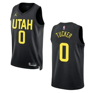 Talen Horton-Tucker Black Statement Edition 2022-23 Utah Jazz Swingman Jersey - Alzaintravels