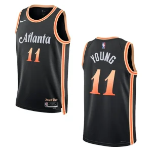 Trae Young Black City Edition 2022-23 Atlanta Hawks Swingman Jersey - Alzaintravels