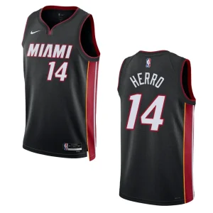 Tyler Herro Black Icon Edition 2022-23 Miami Heat Swingman Jersey - Alzaintravels