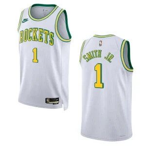 2022-23 Houston Rockets Jabari Smith jr. Classic Edition Swingman White Jersey - Alzaintravels