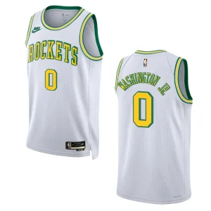 2022-23 Houston Rockets TyTy Washington Jr. Classic Edition Swingman White Jersey - Alzaintravels