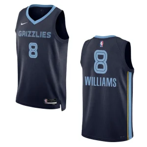 Ziaire Williams Navy Icon Edition 2022-23 Memphis Grizzlies Swingman Jersey - Alzaintravels