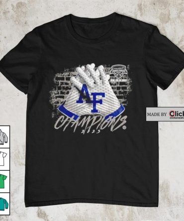 2023 Armed Forces Bowl Champions Air Force Falcons Football Shirt