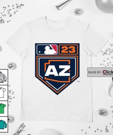 2023 Mlb Spring Training Arizona License Plate Logo Shirt