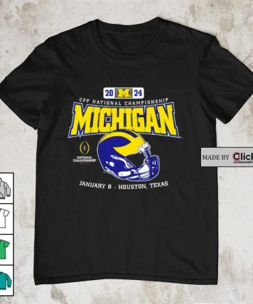 2024 Cfp National Championship Michigan Wolverines Shirt