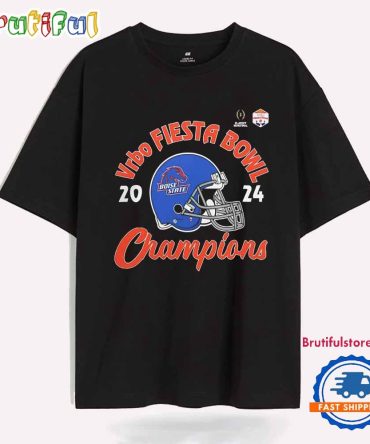 2024 Boise State Broncos Fiesta Bowl Champions T Shirt
