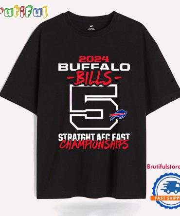 2024 Buffalo Bills Straight Afc East Championships T Shirt