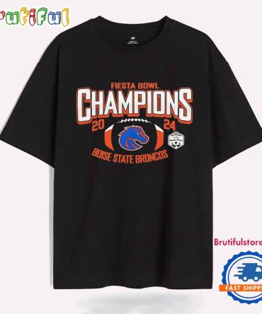 2024 Fiesta Bowl Champions Boise State Broncos T Shirt
