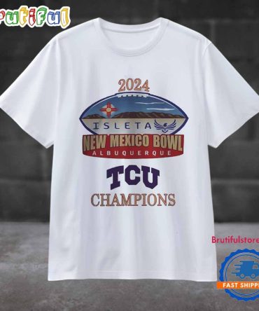 2024 New Mexico Bowl Tcu Horned Frogs Champions T Shirt