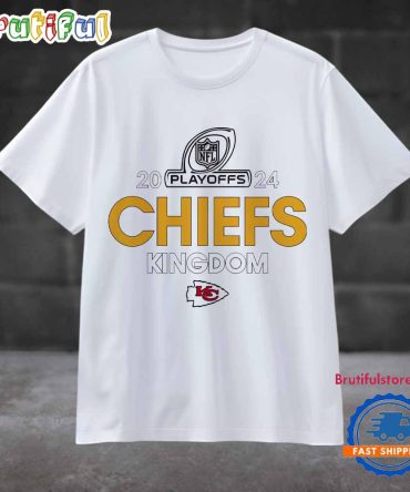 2024 Nfl Playoffs Chiefs Kingdom Kansas City Chiefs T Shirt