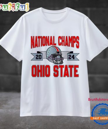 2024 Ohio State Buckeyes National Champs 2024 Football Gelmet T Shirt