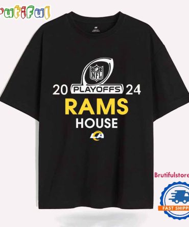 2024 Rams House Playoffs Los Angeles Rams T Shirt