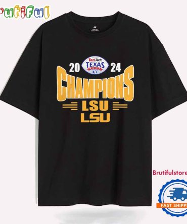 2024 Texas Bowl Champions Lsu Tigers T Shirt