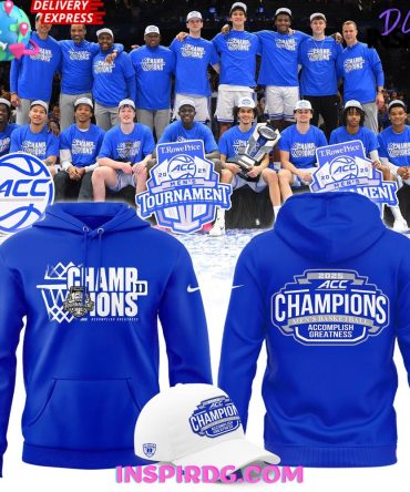 2025 Acc Tournament Men’S Basketball Champions All Over Print Hoodie, 3D Hoodie