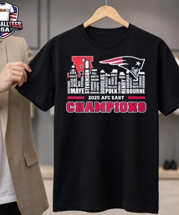 2025 Afc East Champions New England Patriots Unisex Shirt
