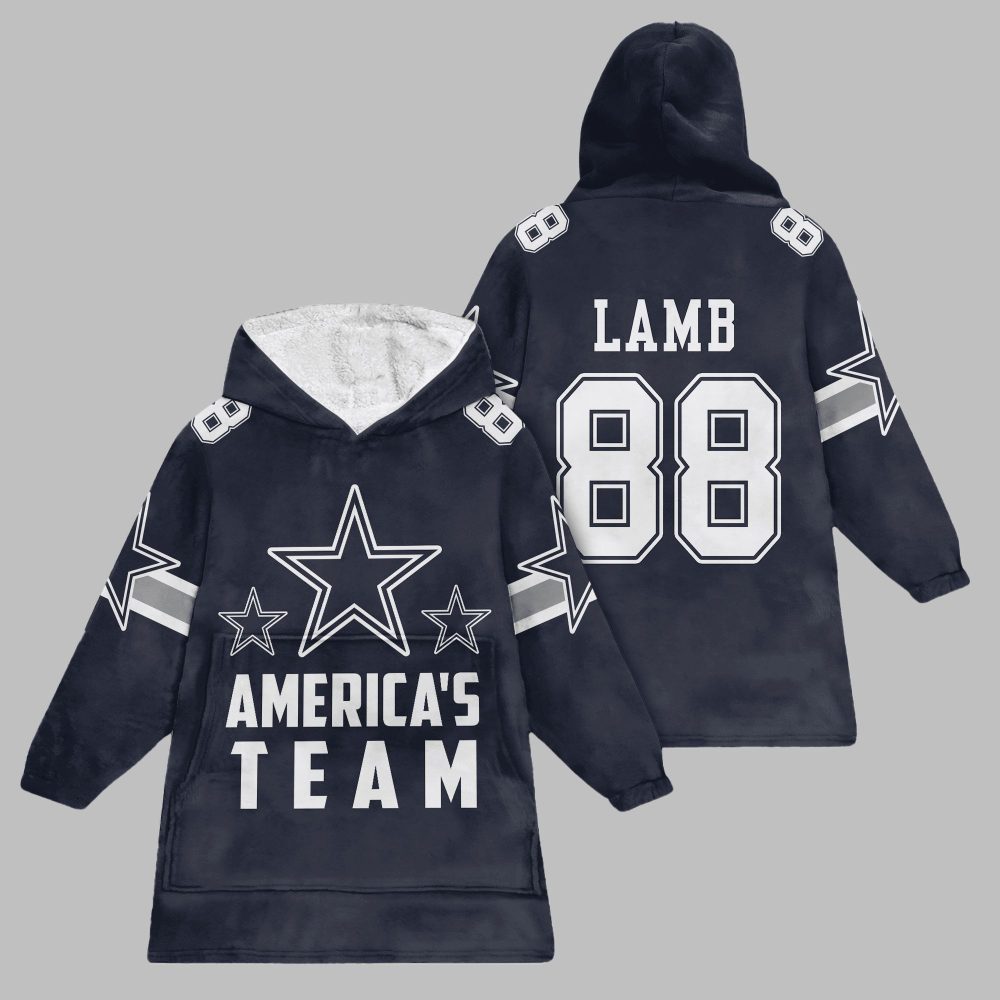 2025 America'S Team Cowboys Blanket Hoodie