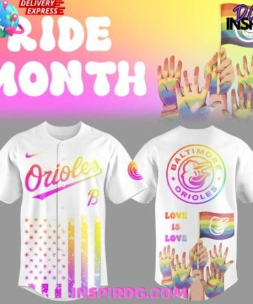 2025 Baltimore Orioles Pride Month Special Baseball Jersey