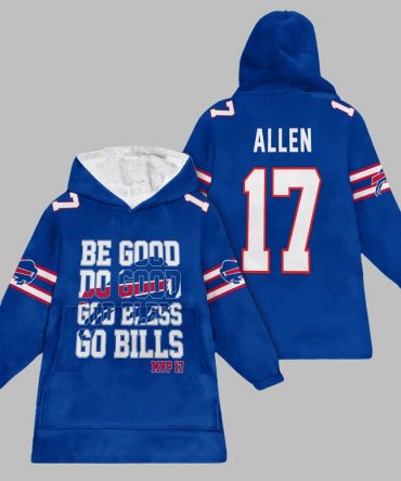 2025 Be Goo Do Good God Bless Go Bilss Allen Blanket Hoodie
