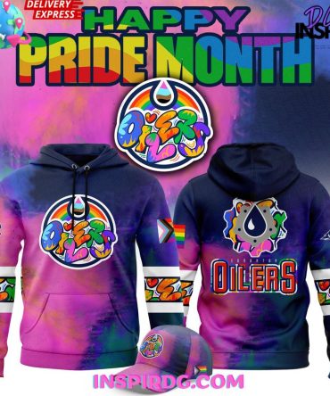Edmonton Oilers 2025 Pride Month Nfl All Over Print Hoodie