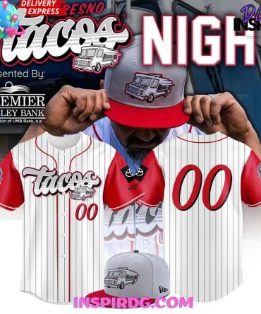 2025 Fresno Tacos Night Special Edition Baseball Jersey