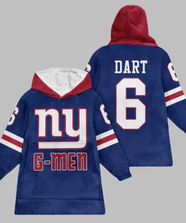2025 Ny G-Men Dari 6 Blanket Hoodie