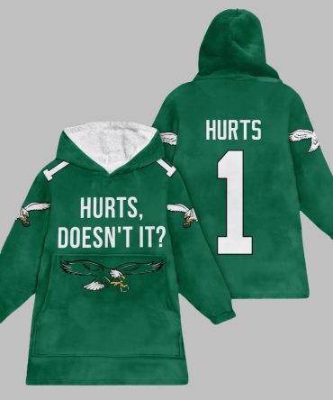 2025 Philadelphia Hurts Doesn'T It Blanket Hoodie