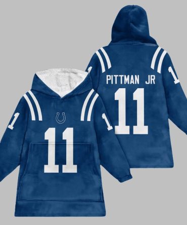 2025 Pittman Jr 11 Indianapolis Blanket Hoodie