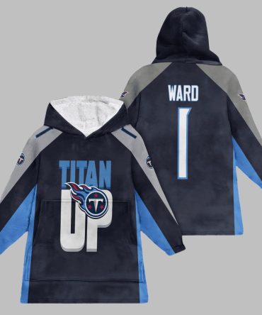 2025 Ward 1 Titan Up Tennessee Blanket Hoodie