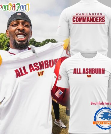 2025 All Ashburn Washington Commanders T Shirt