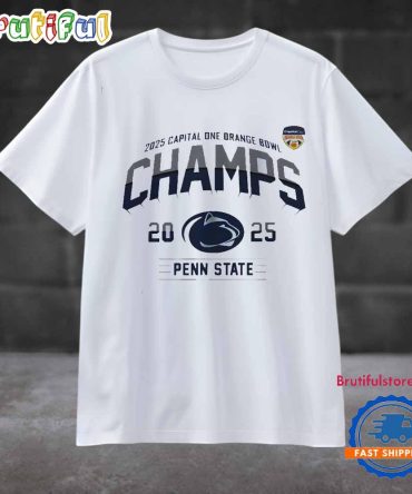 2025 Capital One Orange Bowl Champs Penn State Football T Shirt