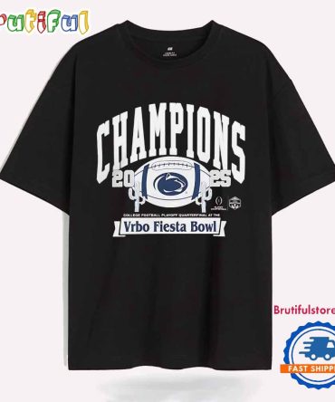 2025 Cfp Vrbo Fiesta Bowl Penn State Champions T Shirt