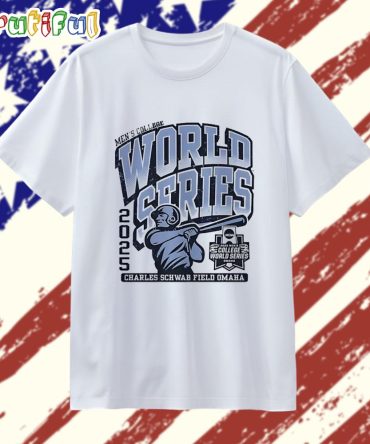 2025 College World Series 75Th Anniversary T Shirt
