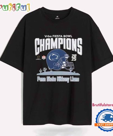 2025 Fiesta Bowl Penn State Nittany Lions Champions Cfp T Shirt