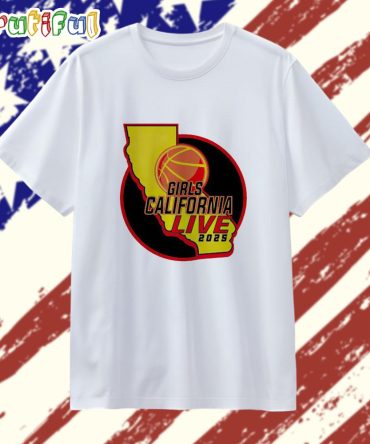 2025 Girls California Live Logo T Shirt