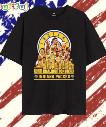 2025 Indiana Pacers Team Player Name T Shirt
