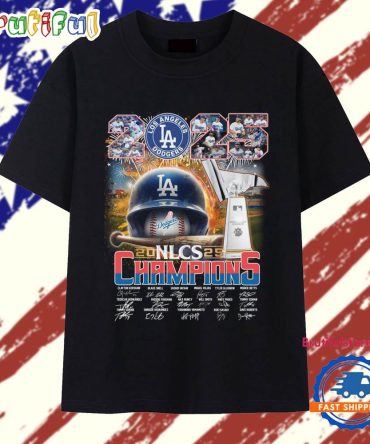 2025 Los Angeles Dodgers Nlcs Champions Vintage T Shirt
